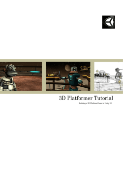 3DPlatformTutorial(日本語)