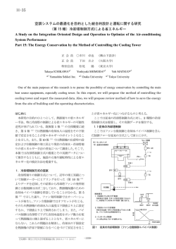 空調システムの最適化を目的とした統合的設計と運転