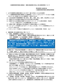 補助金執行の適正性確保のため、旅費を除き、1取引10万円（税抜き）を