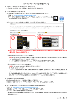 1．ワンタイムパスワード利用設定手順