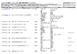 000106 日配 2015年11月9日更新いたしました｡今後も､最新の情報を