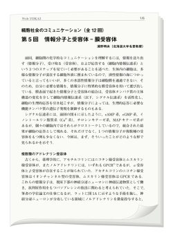 細胞社会のコミュニケーション