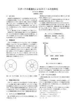 スポークの最適化によるホイールの効率化