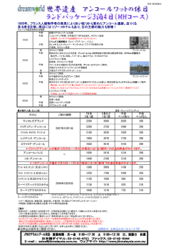 3泊4日マレーシア航空コース