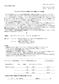 映画エキストラ申込用紙