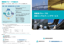 首都高グループの 技術コンサルティングサービス 点検・診断・維持補修