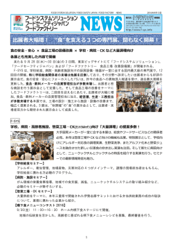 F-SYS/FSJ/FF NEWS 開催直前号