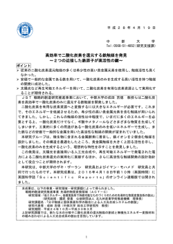 高効率で二酸化炭素を還元する鉄触媒を発見