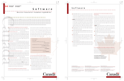 S oftware - 在日カナダ大使館
