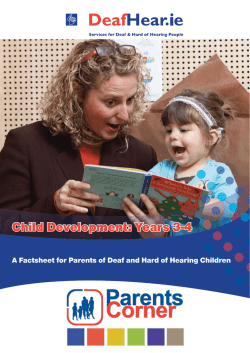 Child Development: Years 3-4