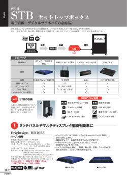 STB セットトップボックス