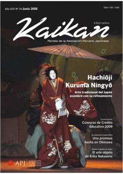 Junio - Asociaci&oacute;n Peruano Japonesa