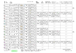 東京 5回 8日 2016/11/27 無料競馬新聞 競馬がいど（SP用）
