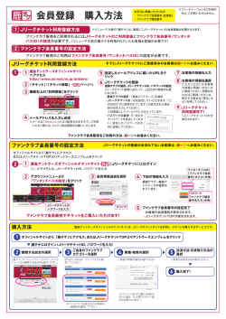 会員登録 購入方法 - So-net