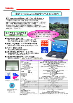 玉川大学モデルEとパソコン保険について 2005