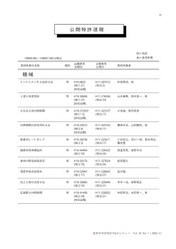 機 械 - 株式会社 豊田中央研究所