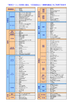 詳細はこちら - 東京信用金庫