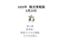 画像・ビデオ挿入の基礎知識