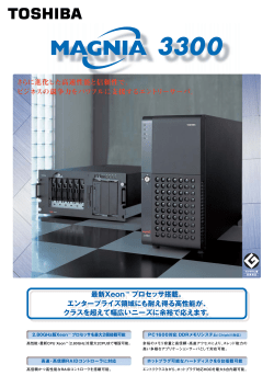 MAGNIA3300 - 東芝ソリューション株式会社