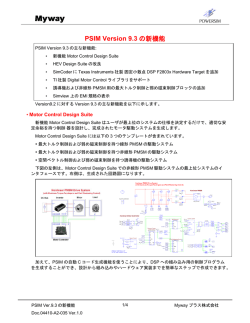 PSIM Ver. 9.3の新機能