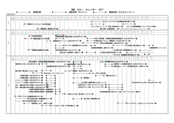 SAM スキー カレンダー 2017