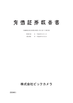 第34期有価証券報告書