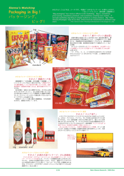 Packaging in Big ! パッケージング、 ビッグ！