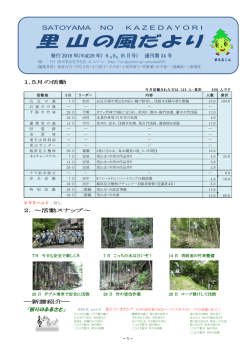 里 山 の 風だより