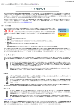 1-1 マイクについて