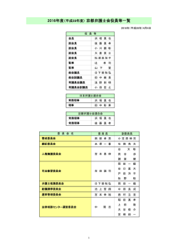 2016年度委員会一覧はこちら