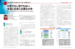 OPINION G型でもL型でもない、本当に日本に必要な大学 海老原 嗣生