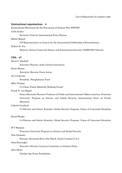 International organizations 4 USA 47