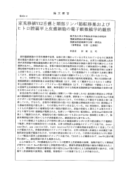 鹿児島大学大学院医歯学総合研究科 暮真顔面機能再建学講座 署真
