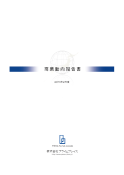 2015年02月度 商業動向報告書（PDF）