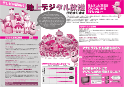 高画質・高音質 データ放送 双方向サービス 高齢者・障害のある方への