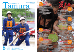 たむら市政だより平成28年8月号一括ダウンロード（全30p）