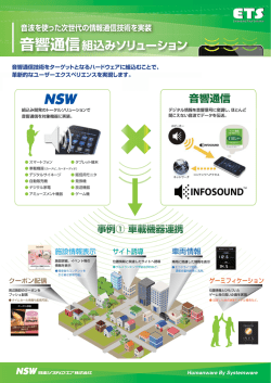 音響通信組込みソリューション