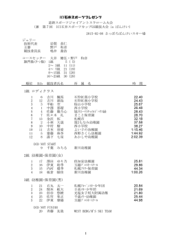 3組 幼稚園･保育園(男) 1