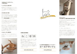 製品リーフレットのPDF版をご用意しました