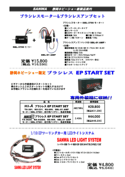 SANWA 静岡ホビーショー新製品案内