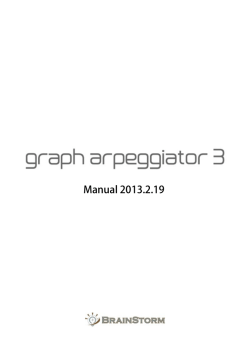 Graph Arpeggiator 3
