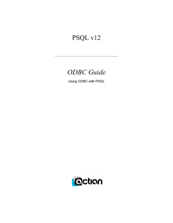 ODBC Guide