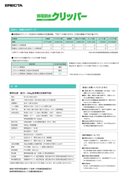 標準仕様（能力：20kg洗濯機2台接続可能） 洗浄力・除菌力分析データ 仕