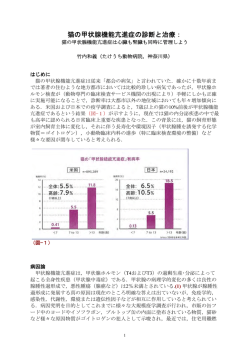 猫の甲状腺機能亢進症の診断と治療