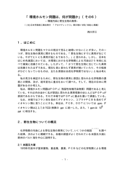 詳細報告資料 - ビスフェノールA安全性研究会