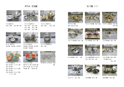 調理実習室備品一覧