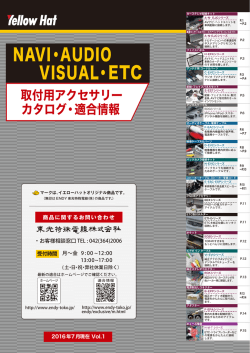 NAVI・AUDIO VISUAL・ETC