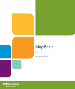 MapBasic - MapInfo Japan