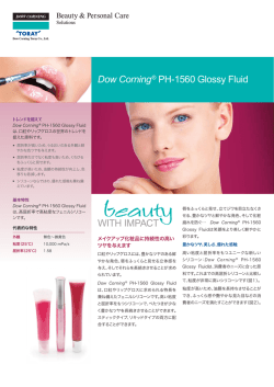 Dow Corning&reg; PH-1560 Product Guide