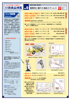 耐熱用フェライト系ステンレス鋼